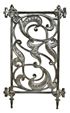 single diminutive brushed cast aluminum model replica fabricated for the historically important monadnock building staircase restoration