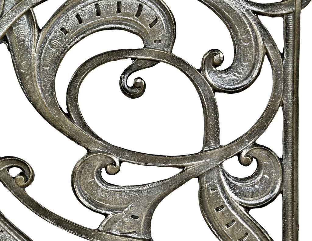 single diminutive brushed cast aluminum model replica fabricated for the historically important monadnock building staircase restoration