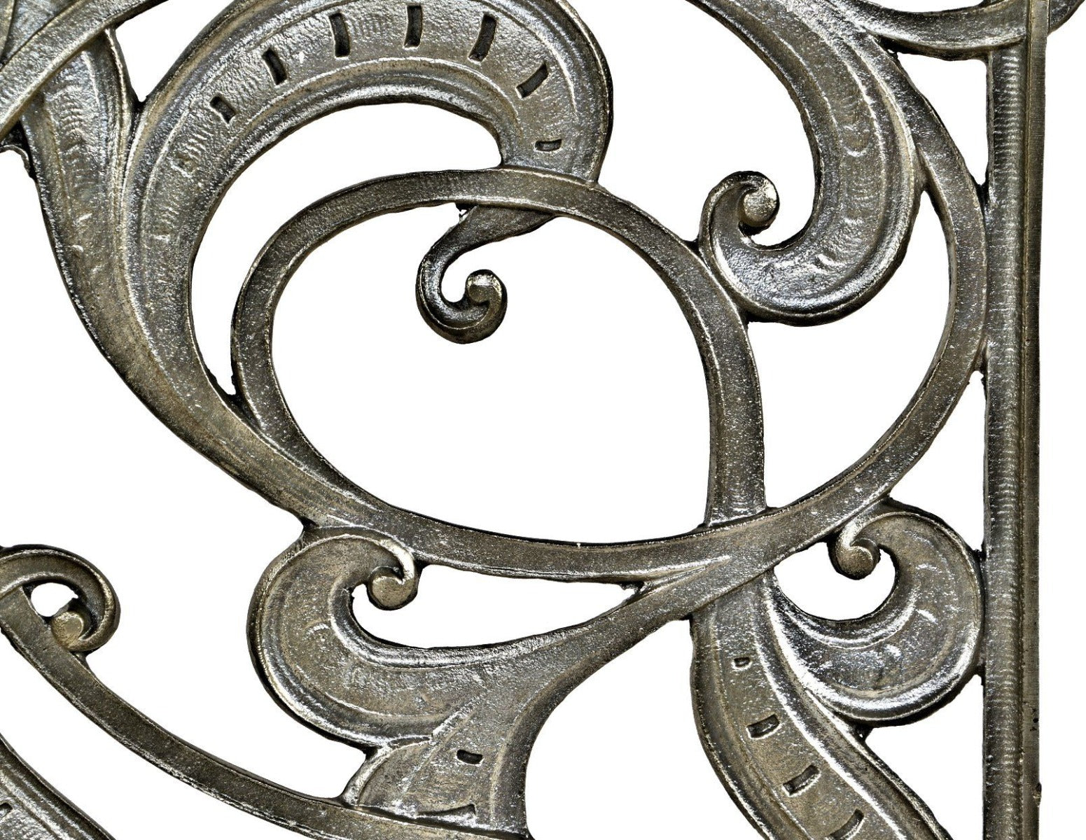 single diminutive brushed cast aluminum model replica fabricated for the historically important monadnock building staircase restoration