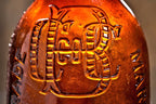 hard to find late nineteenth century privy dug and intact amber blobtop bottle fabricated for the chicago consolidated bottling company