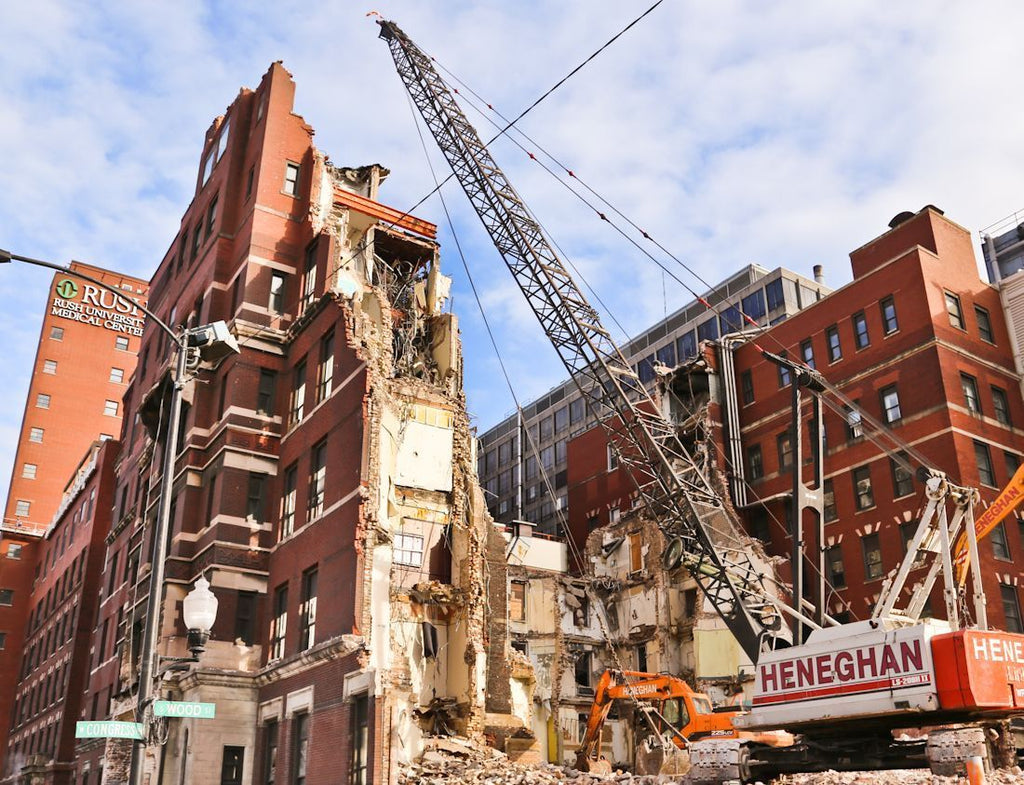 unusual 1880s stephen v. shipman-designed exterior daniel a. jones hospital building red slip terra cotta panel