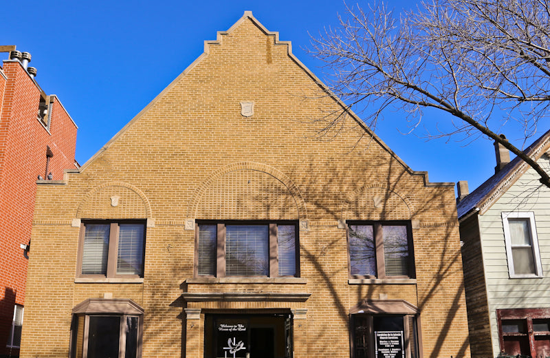 original and intact single-sided dark metallic gold enameled perforated tin metal interior salvaged chicago circular-shaped grille or grate