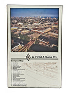 one of three original a. finkl & sons bricks with old inventory plaques salvaged from the company's foundry building after moving to the north side in 1902