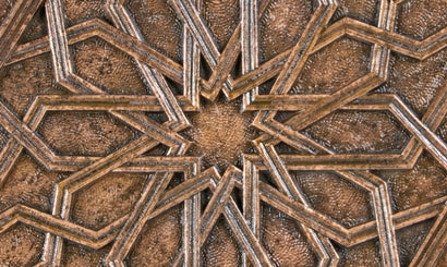 historically important original 19th century single-sided john root-designed interior rookery building "wainscot" copper-plated cast iron staircase panel