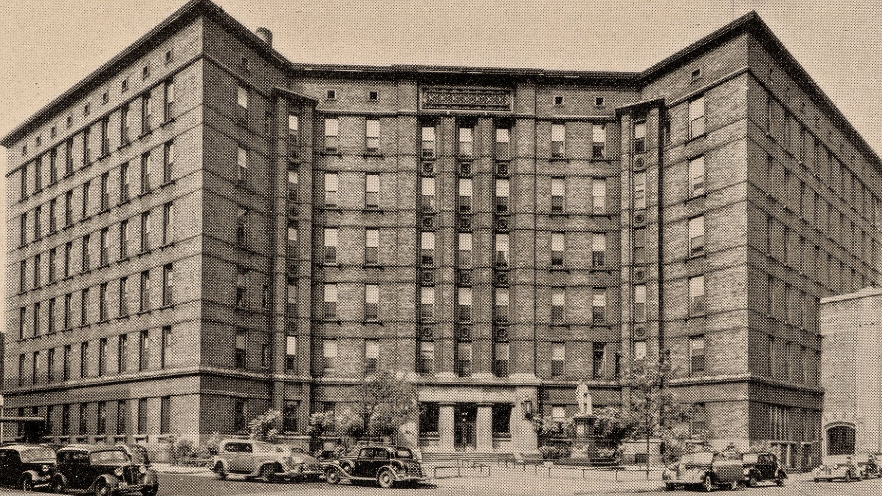 original c. 1907 michael reese hospital oversized cast bronze interior room number plaques