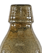 hard to find single all original antique american late nineteenth century gray stoneware or pottery weiss bottle manufactured for chicago bottler paul pohl.