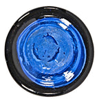 rare and highly collectible antique mid-nineteenth century cobalt blue glass blobtop soda bottle fabricated for chicago bottling giant william henry hutchinson.