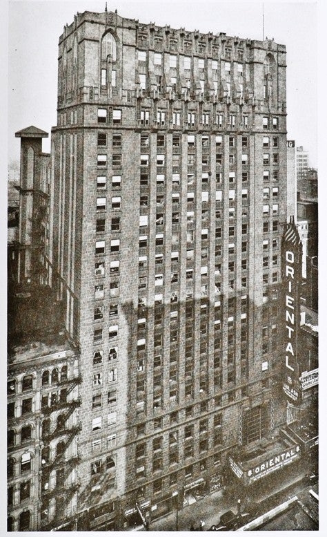 rare all original vintage publication of photographs in a softbound catalog of buildings designed by architects cornelius w. & george rapp