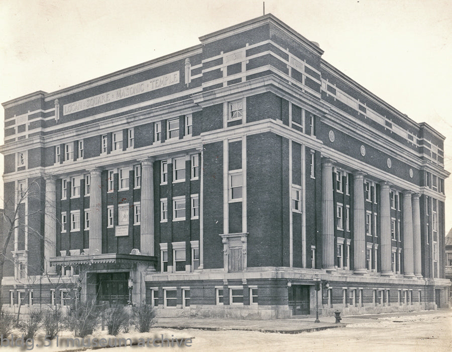 original c. 1920's original and intact flush mount masonic temple push button switch plate with intact richly colored ruby red faceted glass indicator light
