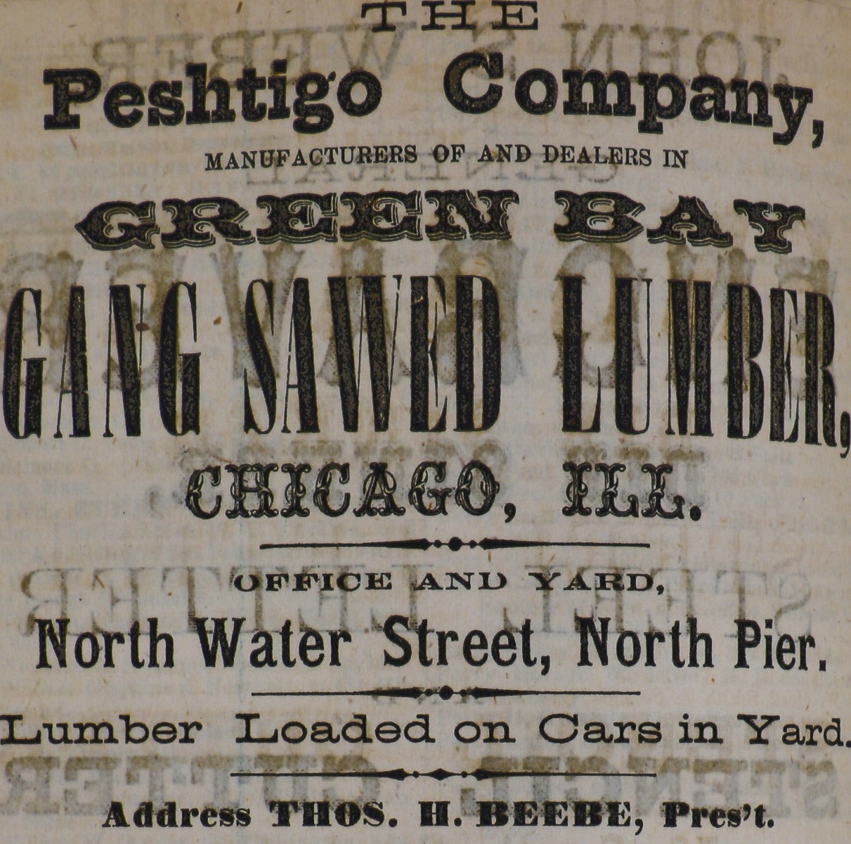 profusely illustrated pre-chicago fire 1868 bailey and edwards chicago directory