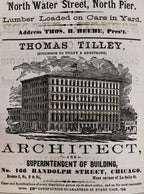 profusely illustrated pre-chicago fire 1868 bailey and edwards chicago directory