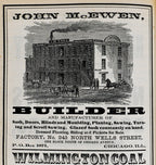 profusely illustrated pre-chicago fire 1868 bailey and edwards chicago directory