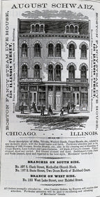 profusely illustrated pre-chicago fire 1868 bailey and edwards chicago directory