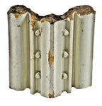 original 1890's historically important charles atwood-designed reliance skyscraper building exterior ornamental white-glazed terra cotta panel