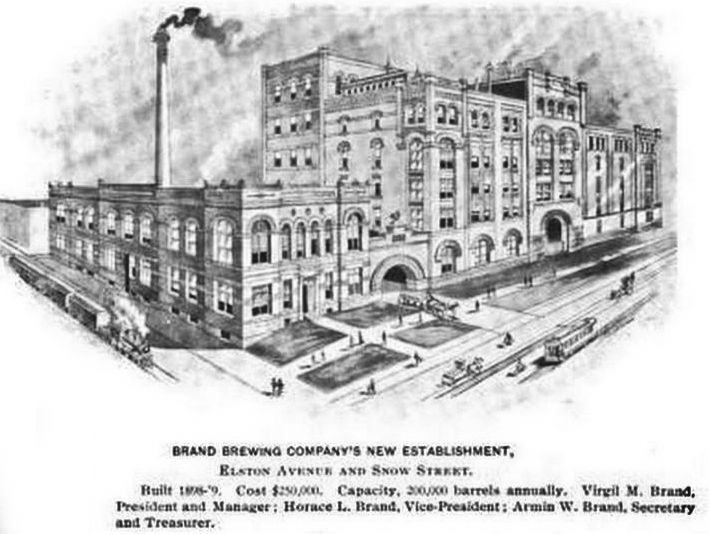 historically important 1899 exterior brand brewery administration building terra cotta panel with centrally located sunflower