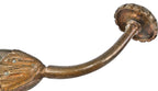 historically important cast bronze oversized hooks salvaged from holabird and roche's cook county court house