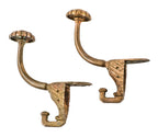 historically important cast bronze oversized hooks salvaged from holabird and roche's cook county court house