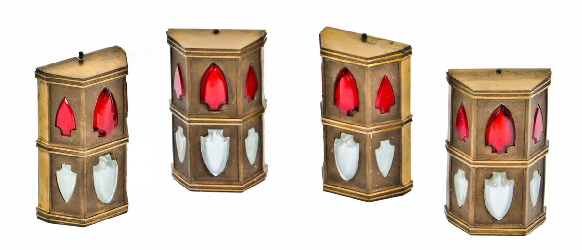 all original and fully functional interior downtown chicago foreman-national bank building illuminated elevator indicator lanterns