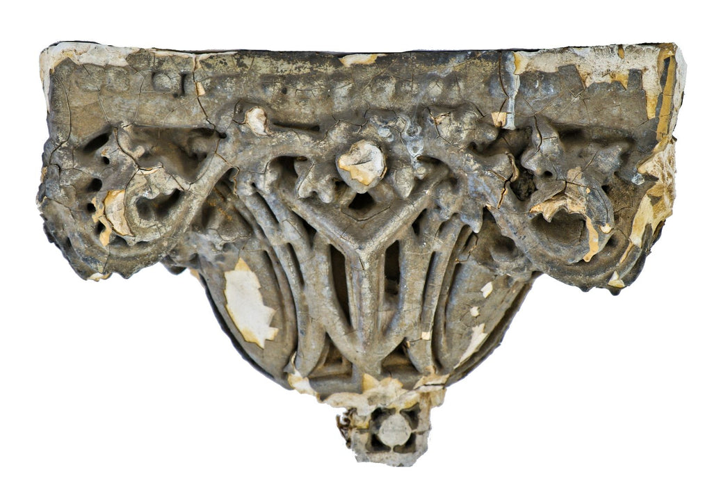 historically important 1896 isidore heller house exterior painted cast ornamental plaster column capital half-sections