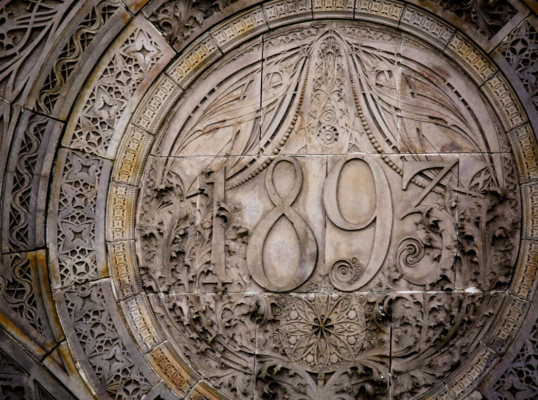 limited edition digital photographic print entitled "1893" with optional black enameled professional custom-built wood frame and clear plate glass