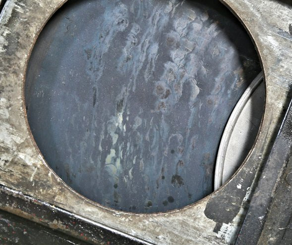 exceptionally rare and fully functional late 1920's original salvaged chicago atmospheric theater motorized brenograph "cloud machine" with intact detachable film wheel