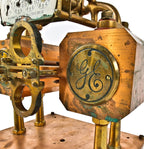late 19th or early 20th century antique american industrial commwealth-edison chicago electric substation "g2" thomson watthour recording meter