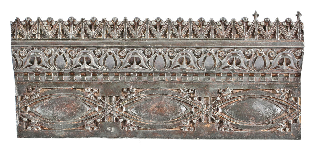 musuem-quality ornamental cast iron louis h. sullivan-designed 19th century gage building exterior storefront facade stringcourse section