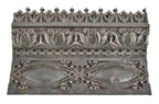 historically important original ornamental cast iron louis h. sullivan-designed 19th century gage building exterior facade stringcourse section