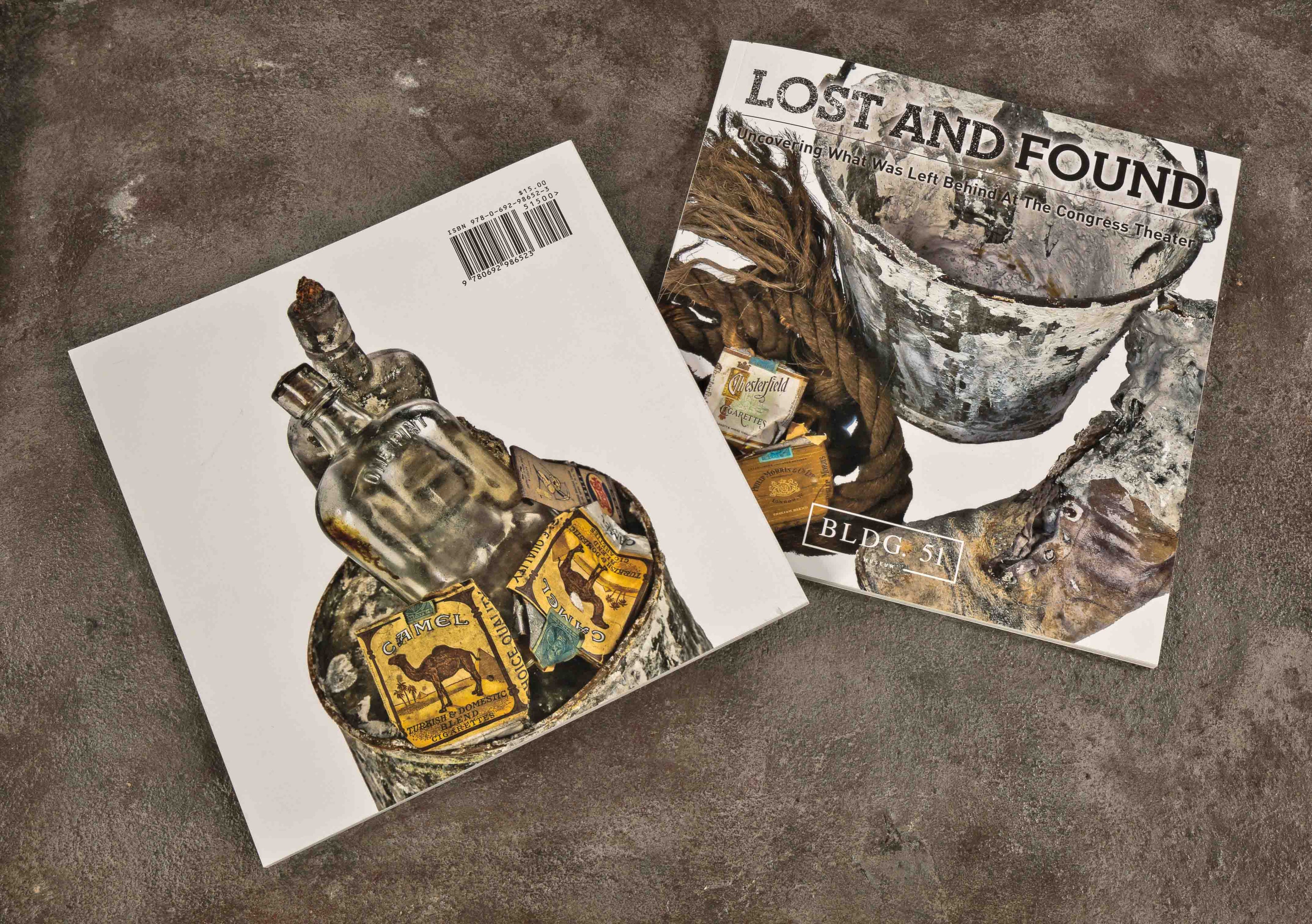 58-page full-color "lost and found" congress theater book by eric j. nordstrom