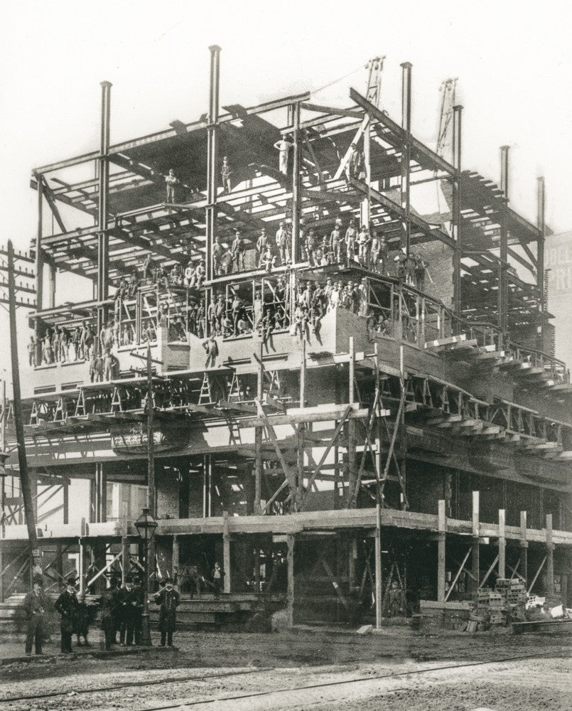 hard to find original early 1890's interior holabird and roche's pontiac skyscraper building cast brass window sash pulls with oxidize copper-plated finish