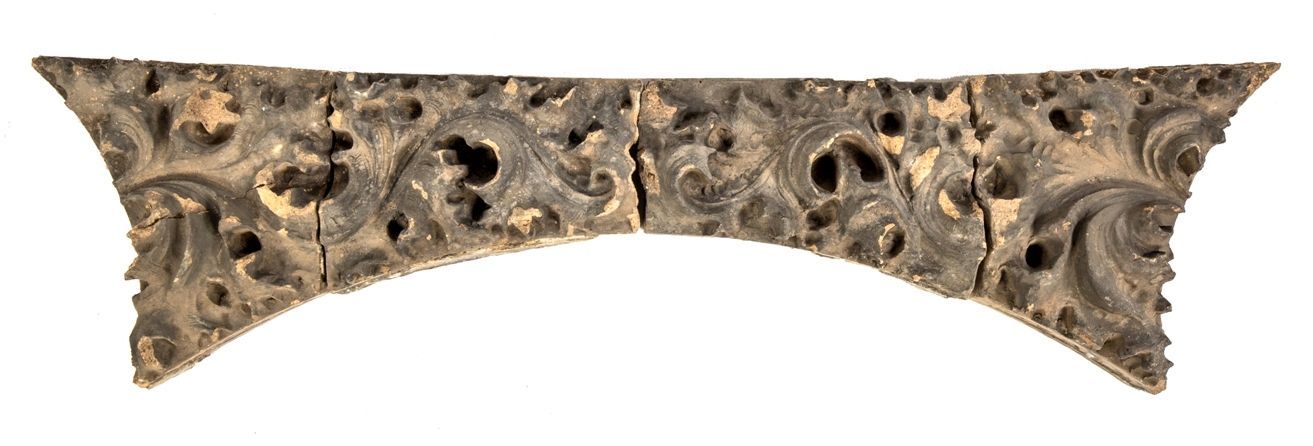 original historically important 1892 louis h. sullivan-designed schiller building or garrick theater terra cotta spandrel