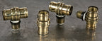 original fully functional c. 1910 patented brass shell benjamin rotating dual socket extension for use with two incandescent light bulbs