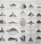 rare early 20th century oversized hardbound r. williamson & company profusely illustrated lighting fixture catalog number 17