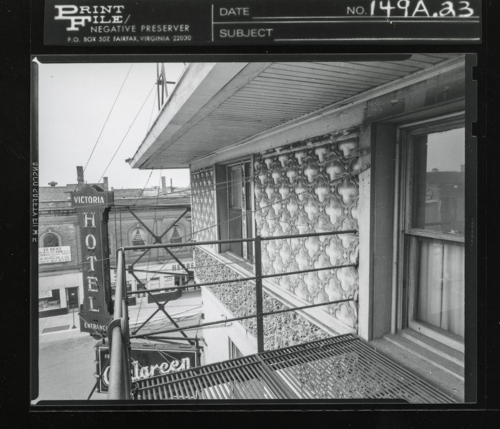 original richly ornamented frank lloyd wright-designed staff fragment salvaged from adler and sullivan's 1892-93 victoria hotel