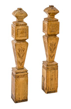 one-of-a-kind all original solid oak wood hand carved american aesthetic interior residential salvaged minneapolis mansion  freestanding new posts with unique profiles
