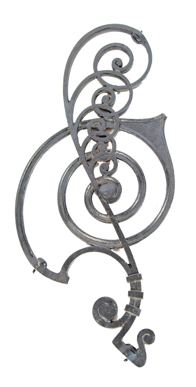 historically important museum quality 19th century american ornamental cast iron interior ornamental cast iron kansas city board of trade building john root-designed baluster