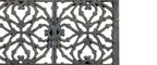 late 19th century historically important american salvaged chicago m.a. meyer loft building ornamental wrought iron exterior perforated fire escape horizontal platform
