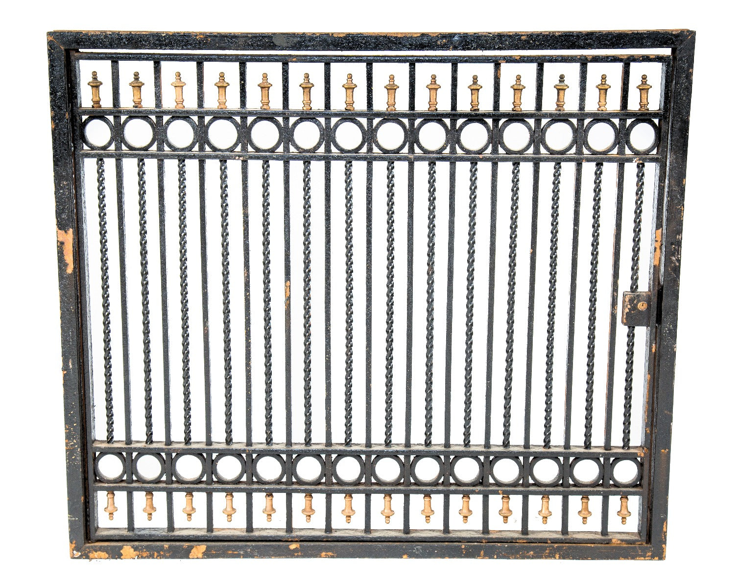 remarkable oversized hinged early 20th century antique american salvaged chicago bank building ornamental radiator grille