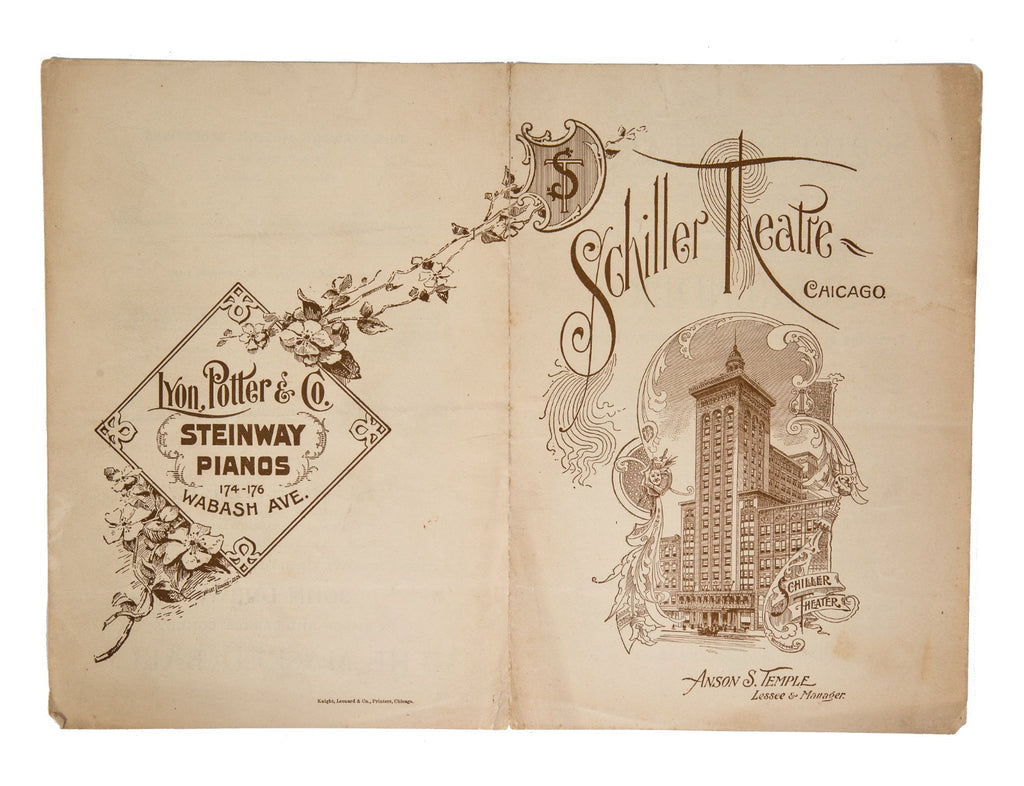 historically important 1892 adler and sullivan schiller building interior auditorium plaster "starpod" panel framed