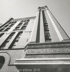 original c. 1890 historically-important salvaged chicago cast bronze door pull from s.s. beman's grand central station