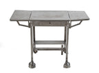 hard to find all original and fully functional mobile and/or stationary salvaged chicago office side table with drawer