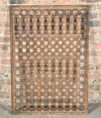 hugh garden-designed ornamental cast bronze prairie school bunte candy factory lobby radiator grille