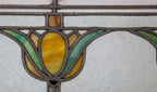 original early 20th century american art nouveau style interior residential salvaged chicago bungalow window