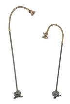 highly sought after early 20th century antique american salvaged chicago fully adjustable ceiling-mount factory light