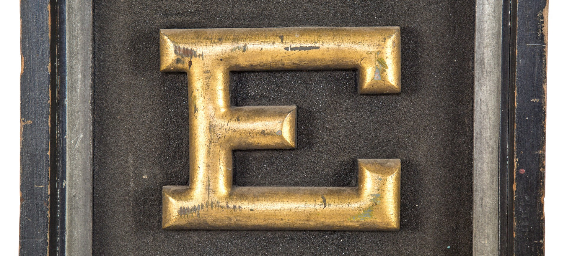 highly sought after original 19th century antique american folkart "dentist" trade sign with gilded wood lettering