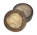 original mid-19th century hyatt-patented new york oversized cast iron and molded glass sidewalk valut lenses