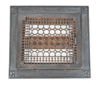 original tuttle and bailey ornamental cast iron interior residential 19th century floor grate with matching surround