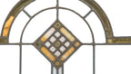 one of several matching all original and intact interior residential salvaged chicago bungalow leaded art glass windows