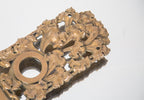 original c. 1890 historically-important salvaged chicago cast bronze door pull from s.s. beman's grand central station