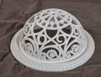 limited edition of a faithfully recreated cast plaster auditorium theater proscenium vault ventilation dome designed by louis sullivan
